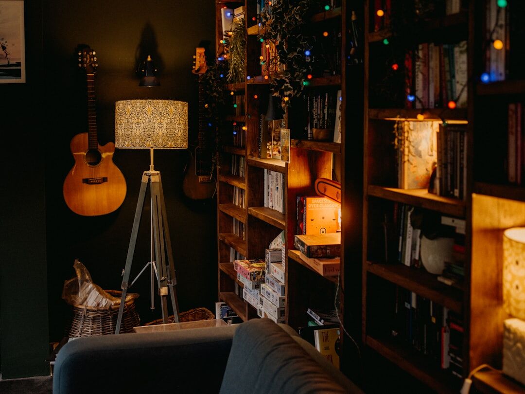 podcast studio interior